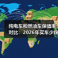 纯电车和燃油车保值率对比：2026年买车少踩坑的真实账本(图4)
