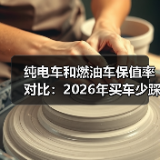 纯电车和燃油车保值率对比：2026年买车少踩坑的真实账本(图2)
