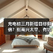 充电桩三月新增目标翻倍？别高兴太早，有坑！ - 智穹界新车资讯站