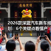 2026款深蓝汽车新车规划：6个关键点看懂产品线与购买窗口(图4)