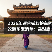 2026年适合做救护车的改装车型清单：选对底盘，急救效率立刻拉满(图3)