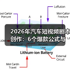 2026年汽车短视频剧本创作:6个爆款公式与避坑清单(实战版)(图2) 2026年汽车短视频剧本创作:6个爆款公式与避坑清单(实战版)(图2)