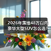2026年落地48万以内豪华大型SUV怎么选？我用一次“全家出行翻车”换来的答案(图2)