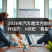 2026年汽车图文内容创作技巧：6招把“