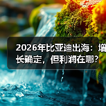 2026年比亚迪出海：增长确定，但利润在