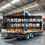 汽车隔音材料选择指南：让你的车安静如新(图3)