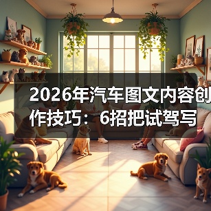 2026年汽车图文内容创作技巧:6招把试驾写成“想下单”的故事(图1) 2026年汽车图文内容创作技巧:6招把试驾写成“想下单”的故事(图1)
