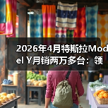 2026年4月特斯拉Model Y月销两万多台：领头羊的成色与隐忧(图2)