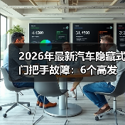 2026年最新汽车隐藏式门把手故障：6个高发场景与自救指南(图2)