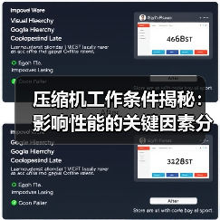 压缩机工作条件揭秘:影响性能的关键因素分析(图2) 压缩机工作条件揭秘:影响性能的关键因素分析(图2)