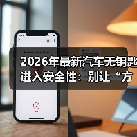 2026年最新汽车无钥匙进入安全性:别让“方便”变成漏洞(图2) 2026年最新汽车无钥匙进入安全性:别让“方便”变成漏洞(图2)