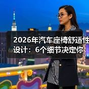 2026年汽车座椅舒适性设计:6个细节决定你下车腰还疼不疼(图4) 2026年汽车座椅舒适性设计:6个细节决定你下车腰还疼不疼(图4)