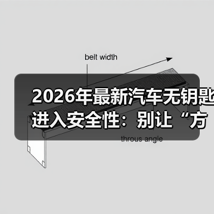 2026年最新汽车无钥匙进入安全性：别让