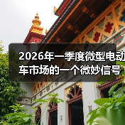 2026年一季度微型电动车市场的一个微妙信号(图3)