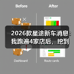 2026款星途新车消息:我跑遍4家店后,挖到的升级点与避坑清单(图3) 2026款星途新车消息:我跑遍4家店后,挖到的升级点与避坑清单(图3)
