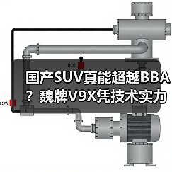 国产SUV真能超越BBA？魏牌V9X凭技术实力破局(图4)
