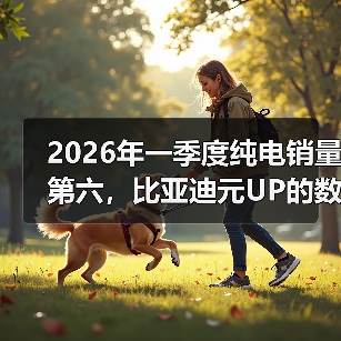 2026年一季度纯电销量第六，比亚迪元U