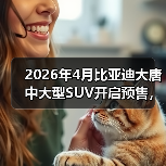 2026年4月比亚迪大唐中大型SUV开启预售,你还在观望什么?(图2) 2026年4月比亚迪大唐中大型SUV开启预售,你还在观望什么?(图2)