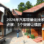 2026年汽车轻量化技术进展：5个突破让