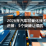 2026年汽车轻量化技术进展：5个突破让续航与安全同时变“更轻”(图4)