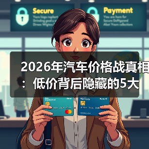2026年汽车价格战真相:低价背后隐藏的5大陷阱(图4) 2026年汽车价格战真相:低价背后隐藏的5大陷阱(图4)
