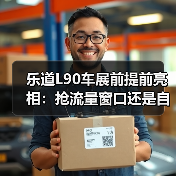 乐道L90车展前提前亮相:抢流量窗口还是自毁?(图2) 乐道L90车展前提前亮相:抢流量窗口还是自毁?(图2)