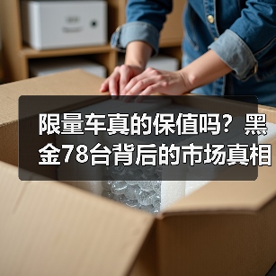 限量车真的保值吗?黑金78台背后的市场真相(图2) 限量车真的保值吗?黑金78台背后的市场真相(图2)