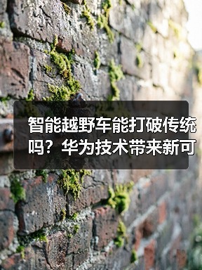 智能越野车能打破传统吗？华为技术带来新可