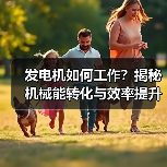发电机如何工作?揭秘机械能转化与效率提升全解析(图4) 发电机如何工作?揭秘机械能转化与效率提升全解析(图4)