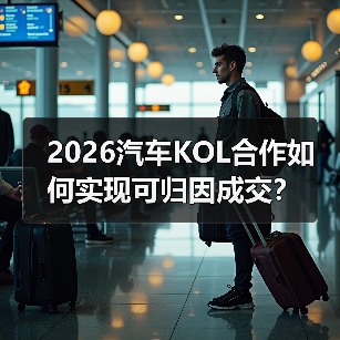2026汽车KOL合作如何实现可归因成交