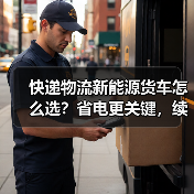 快递物流新能源货车怎么选？省电更关键，续航不等于省钱(图2)