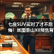 七座SUV买对了才不后悔！岚图泰山X8预