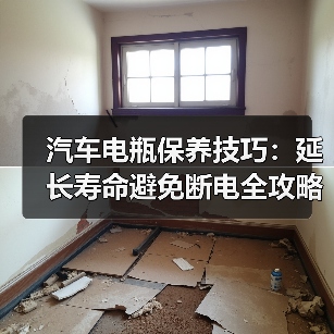 汽车电瓶保养技巧：延长寿命避免断电全攻略(图3)