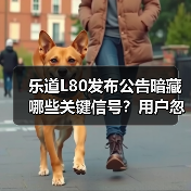 乐道L80发布公告暗藏哪些关键信号？用户