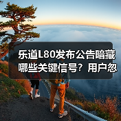 乐道L80发布公告暗藏哪些关键信号?用户忽视的细节才是真内核(图2) 乐道L80发布公告暗藏哪些关键信号?用户忽视的细节才是真内核(图2)
