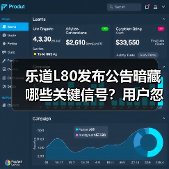 乐道L80发布公告暗藏哪些关键信号?用户忽视的细节才是真内核(图4) 乐道L80发布公告暗藏哪些关键信号?用户忽视的细节才是真内核(图4)