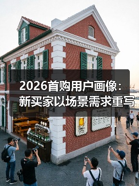 2026首购用户画像：新买家以场景需求重
