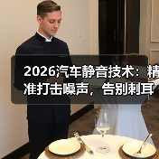 2026汽车静音技术：精准打击噪声，告别