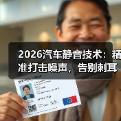 2026汽车静音技术:精准打击噪声,告别刺耳轰鸣(图4) 2026汽车静音技术:精准打击噪声,告别刺耳轰鸣(图4)