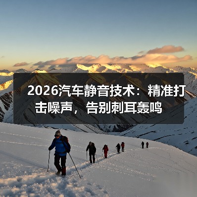 2026汽车静音技术:精准打击噪声,告别刺耳轰鸣(图3) 2026汽车静音技术:精准打击噪声,告别刺耳轰鸣(图3)