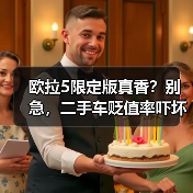 欧拉5限定版真香？别急，二手车贬值率吓坏老司机(图4)