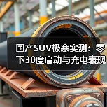 国产SUV极寒实测：零下30度启动与充电