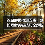轮胎磨损检测五招：延长寿命关键技巧全解析