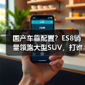 国产车靠配置？ES8销量领跑大型SUV，打谁脸？(图2)