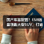 国产车靠配置？ES8销量领跑大型SUV，打谁脸？(图4)