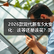 2026款现代新车5大变化：该等还是该买？购车策略全解析(图3)