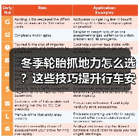 冬季轮胎抓地力怎么选？这些技巧提升行车安全(图2)