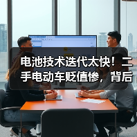 电池技术迭代太快！二手电动车贬值惨，背后真相曝光(图2)