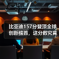 比亚迪157分登顶全球创新榜首，这分数究竟意味着什么？(图4)