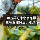 38万平方米北京车展：规模膨胀背后，观众